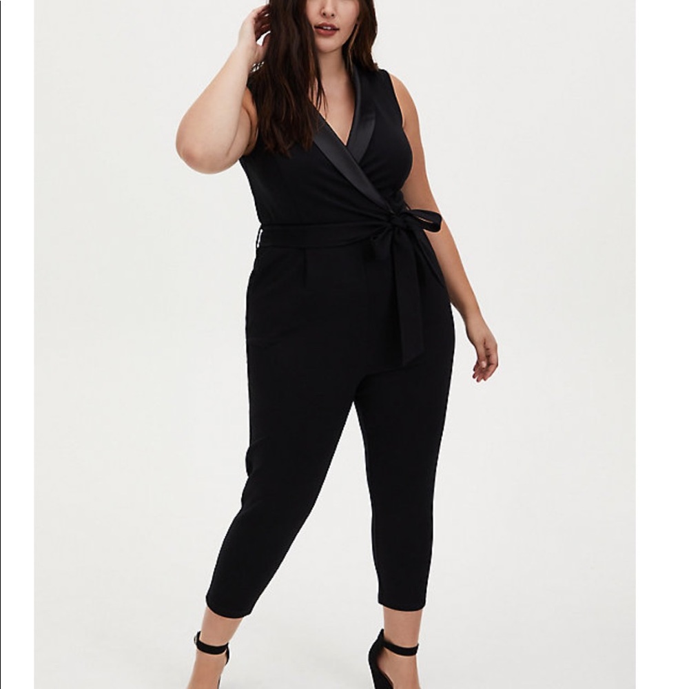 Torrid Tuxedo Jumpsuit